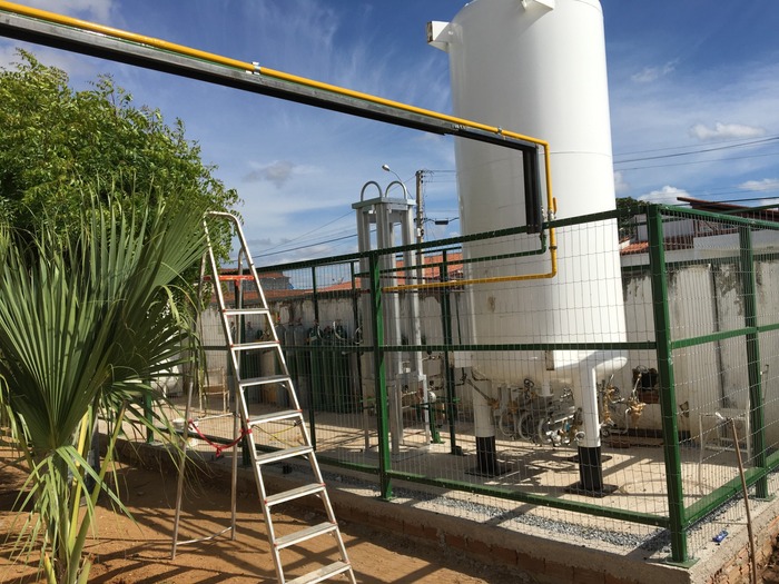 Central externa de gases